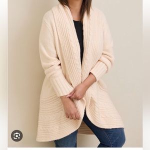NWT ivory cardigan